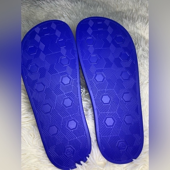 Versace Men's Jeans Couture Gummy Sun Baroque Slide Sandals - Picture 6 of 6